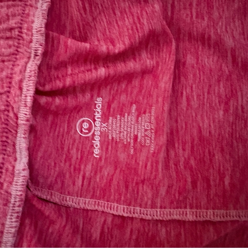 Real Essentials Raspberry Athletic/Lounge Shorts - Picture 3 of 3